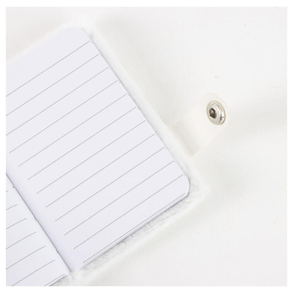 Llavero cuaderno Hello Kitty de CERDÁ con cubierta blanca y lazo rosa - 5