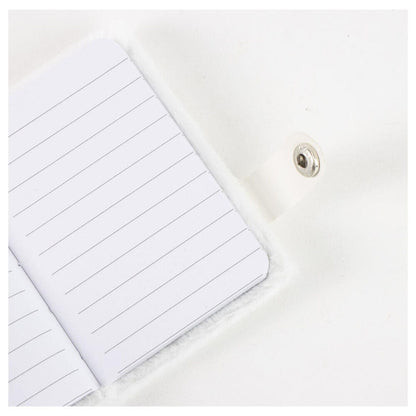Llavero cuaderno Hello Kitty de CERDÁ con cubierta blanca y lazo rosa - 5