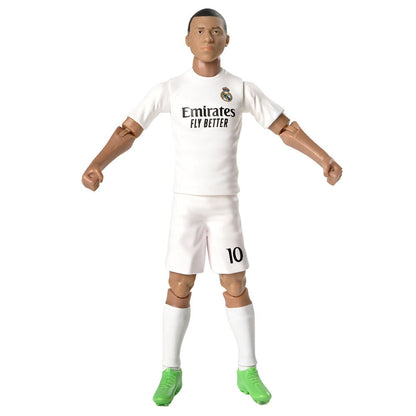 Figura articulada de Mbappé con la equipación blanca del Real Madrid