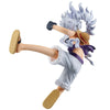 Figura Ichibansho de Monkey D. Luffy de One Piece en pose de combate