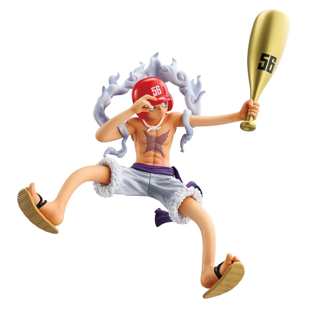 Figura Ichibansho de Monkey D. Luffy Gear 5 con bate de béisbol