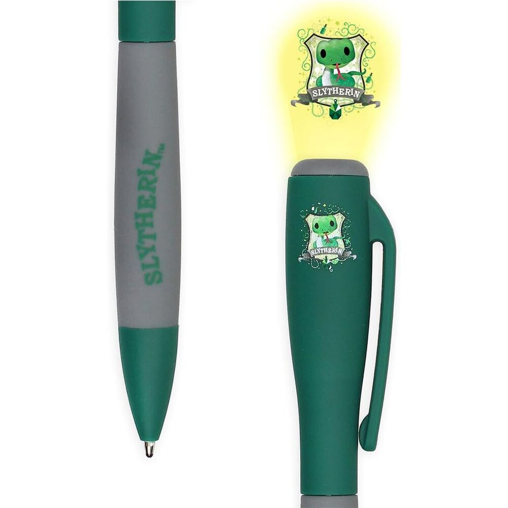 Bolígrafo proyector con luz de Slytherin Harry Potter - 5