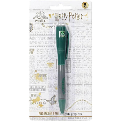 Bolígrafo proyector con luz de Slytherin Harry Potter - 2