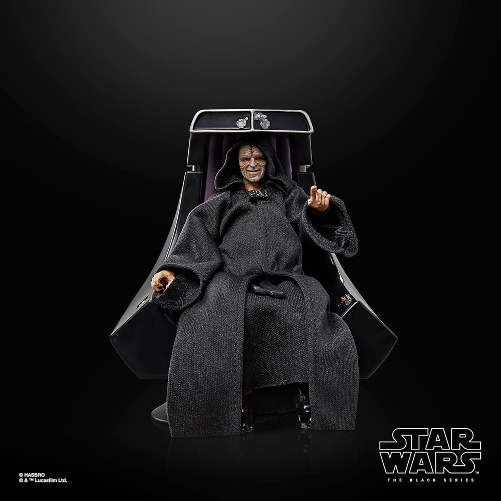 Figura articulada de Emperor Palpatine con trono Star Wars - 5