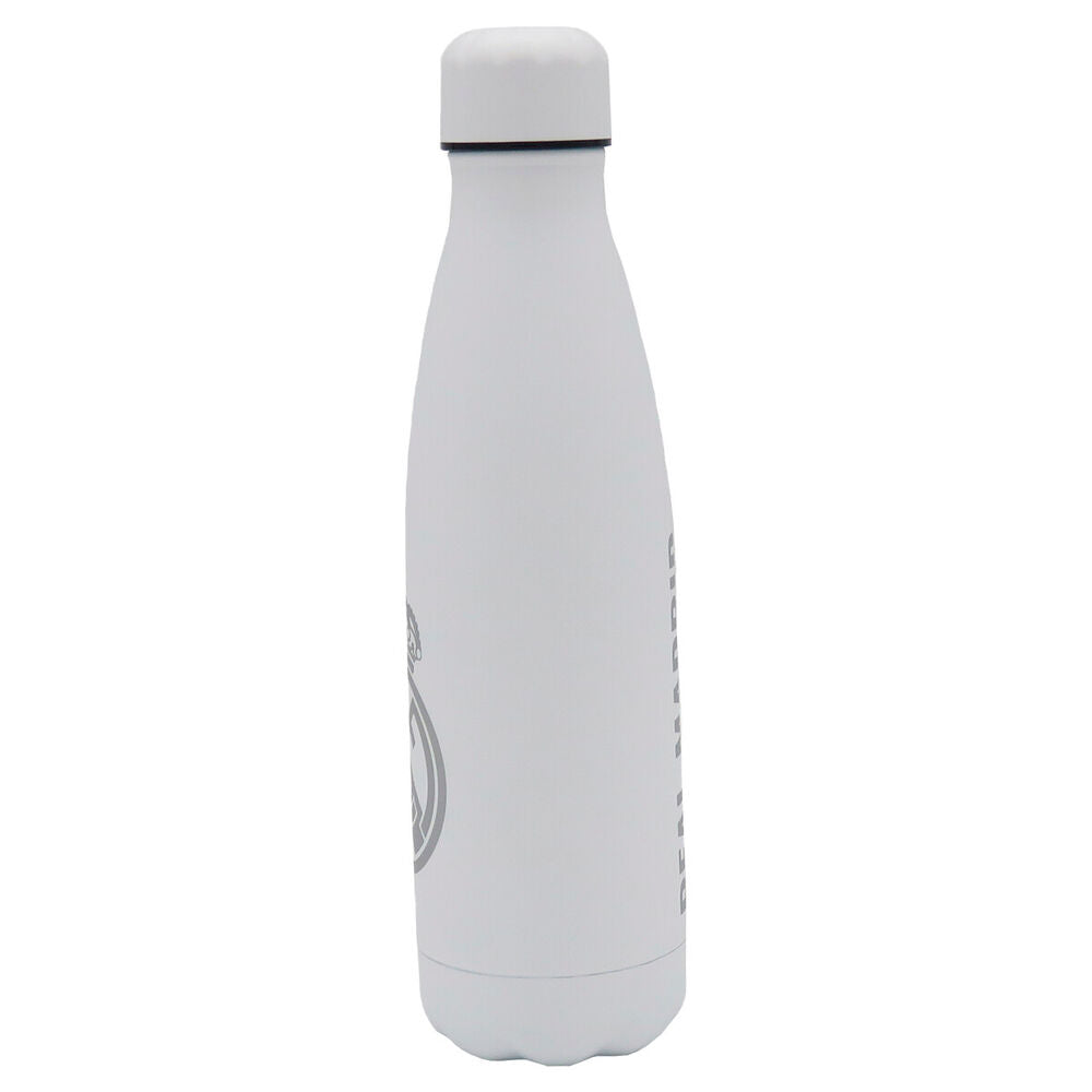 Botella térmica blanca del Real Madrid de acero inoxidable de 500 ml - 5