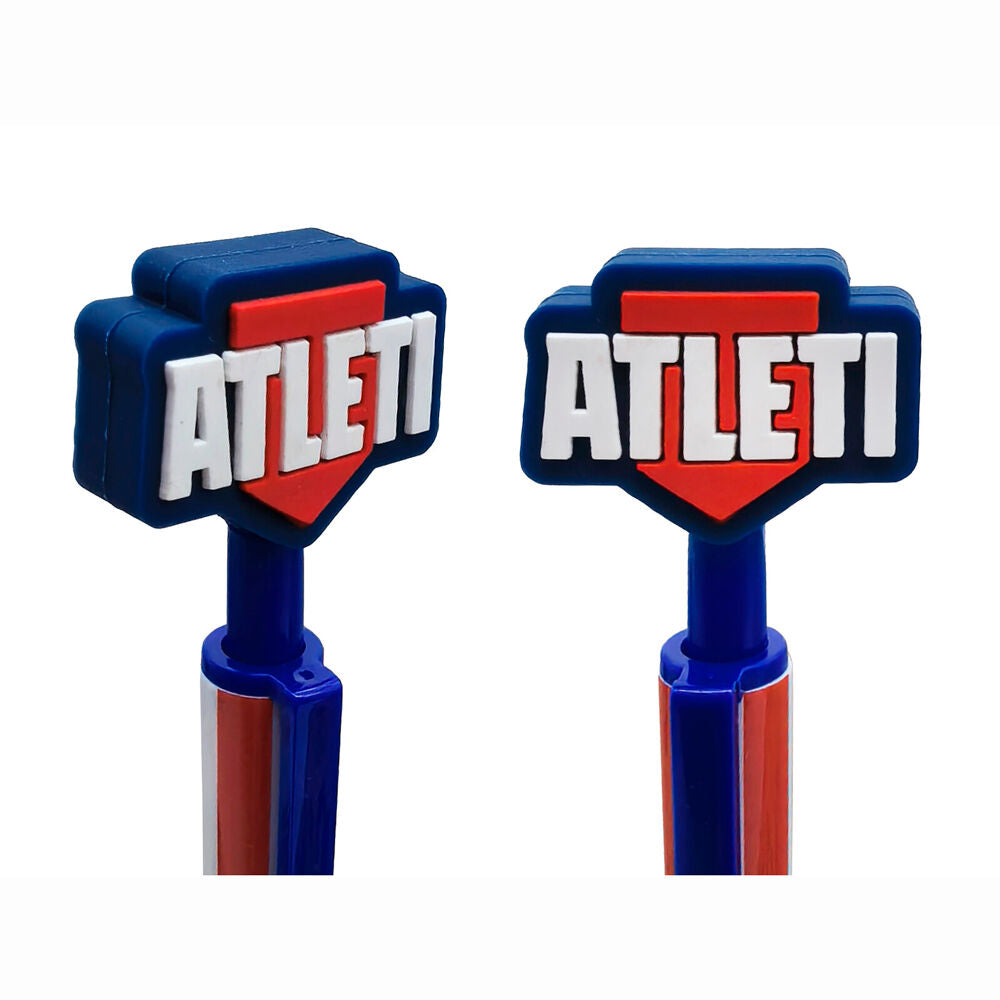 Set de papelería del Atlético de Madrid con portatodo y accesorios rojiblancos - 10