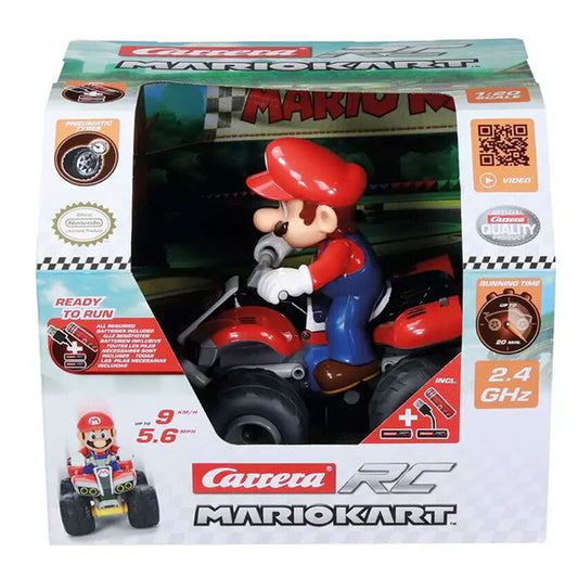 Carrera RC Moto Quad Mario de Mario Kart teledirigido