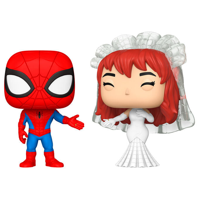 Blíster Funko POP! con figuras de Spider-Man y MJ - 2