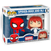 Blíster Funko POP! con figuras de Spider-Man y MJ