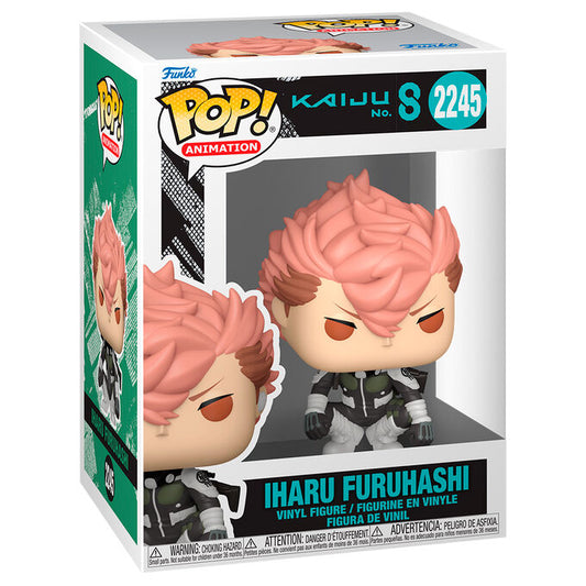 Figura Funko POP! de Iharu Furuhashi con cabello rosa y uniforme - 2
