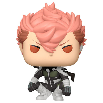 Figura Funko POP! de Iharu Furuhashi con cabello rosa y uniforme