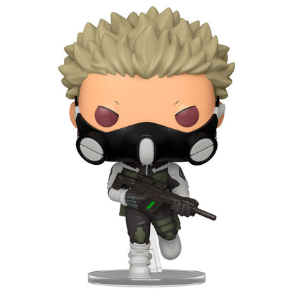 Figura Funko POP! de Aoi Kaguragi de Kaiju No. 8 con mascarilla y arma