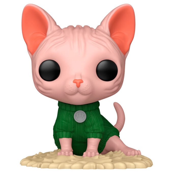 Figura Funko POP! Pets Sphynx con jersey verde