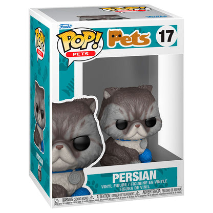 Figura Funko POP Pets Persian con collar azul y ovillo de lana - 2