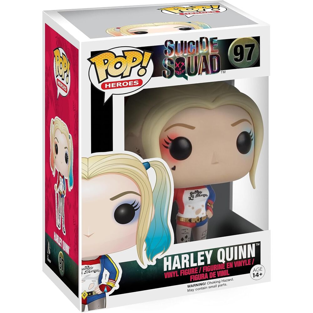 Figura Funko POP! de Harley Quinn de Escuadrón Suicida con bate - 3