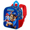 Mochila 3D azul y roja de Paw Patrol con Chase y Marshall