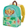 Mochila Disney de El Rey León con Simba y estampado tropical