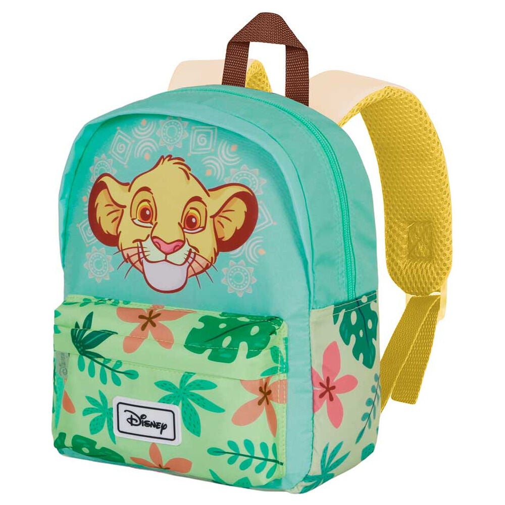 Mochila Disney de El Rey León con Simba y estampado tropical