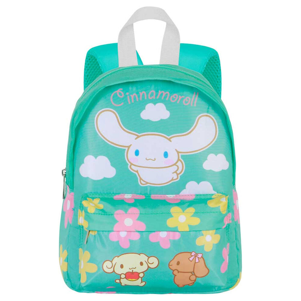 Mochila infantil turquesa de Cinnamoroll con bolsillo frontal - 2