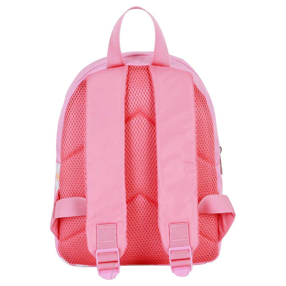 Mochila rosa de My Melody con flores y bolsillo frontal - 3
