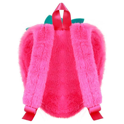 Mochila rosa con forma de fresa y Kuromi - 3