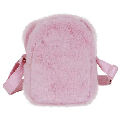 Bolso rosa de peluche Disney Stitch con Angel y corazón - 3