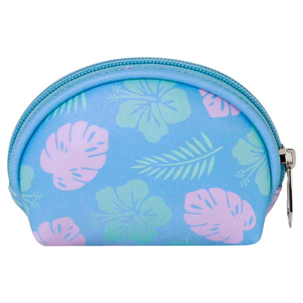 Monedero azul de Stitch Disney con cremallera y personajes - 3