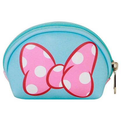 Monedero Ribbon Minnie Disney rosa y turquesa - 3