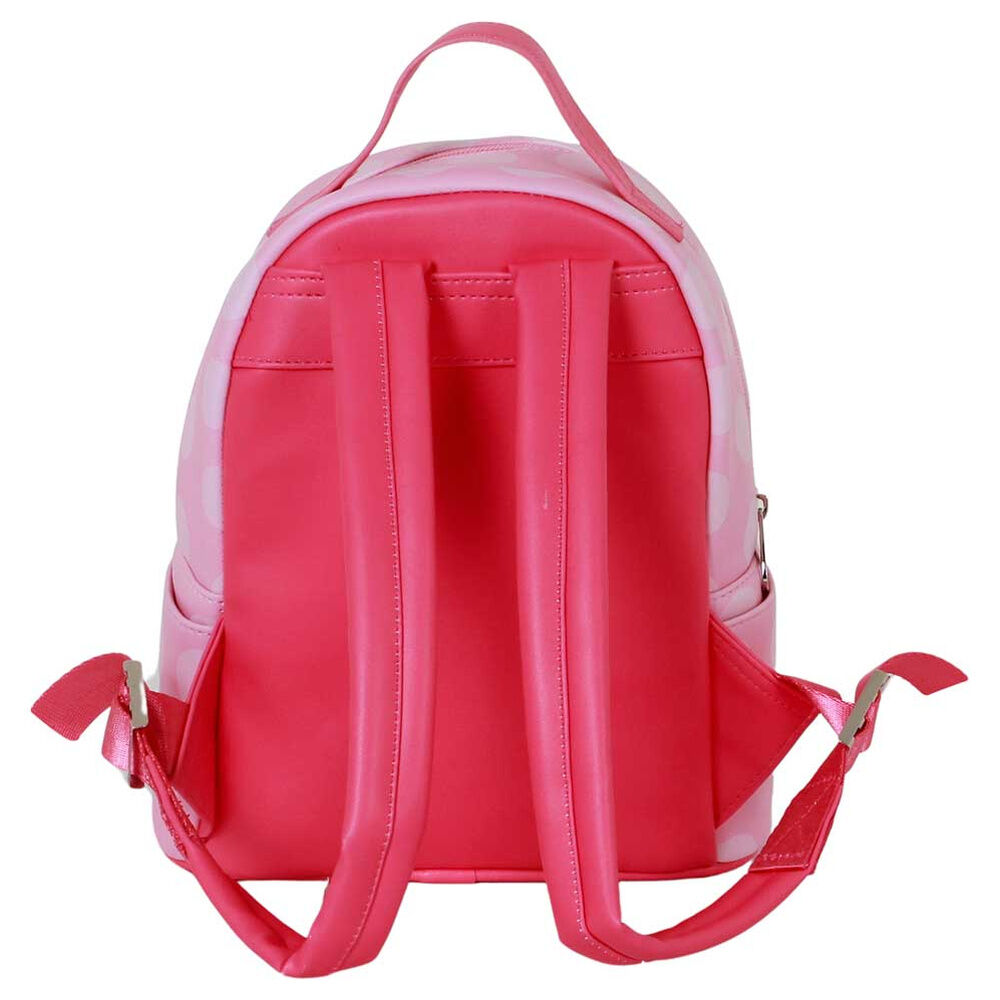 Mochila rosa Hello Kitty Moto con lunares blancos - 3