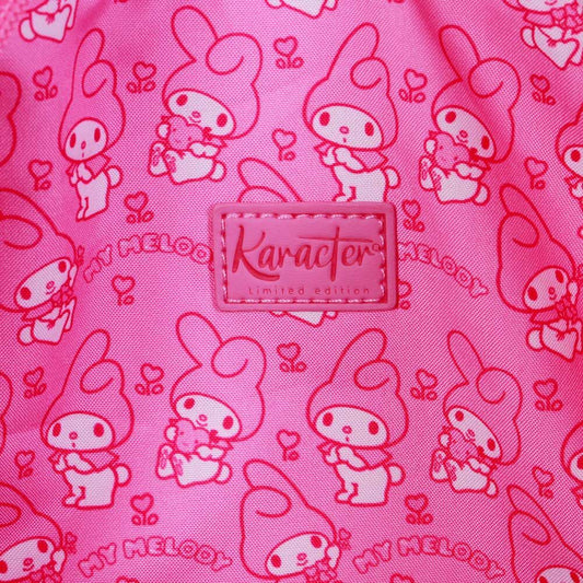 Mochila rosa con forma de fresa y My Melody - 4