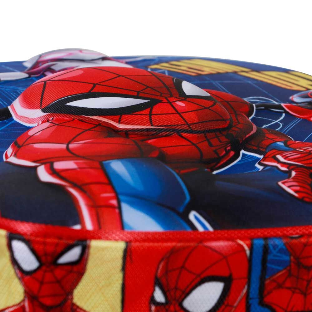 Mochila 3D azul y roja de Spider-Man Marvel con diseño Team Up - 4