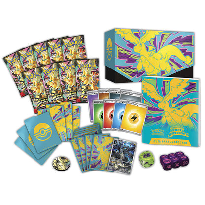 Estuche de Entrenador Élite Pokémon Héroes Ascendentes con diseño multicolor - 3