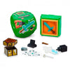 Cápsula sorpresa MGA Miniverse Make It Mini Minecraft con mini escena pixelada
