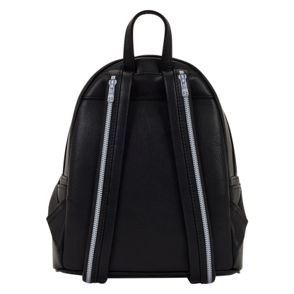 Mochila negra T-Birds de Grease Loungefly con logo blanco - 3