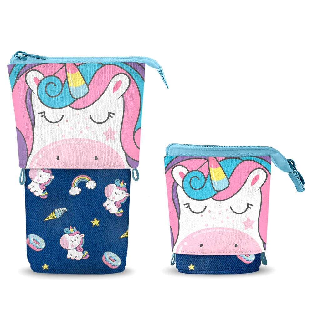 Portatodo vertical Cute Sweety Oh My Pop! con diseño de unicornio