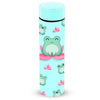Botella termo Froggy Oh My Pop! turquesa de 500 ml con ranas y flores