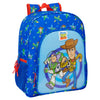 Mochila azul Toy Story con Woody y Buzz Lightyear