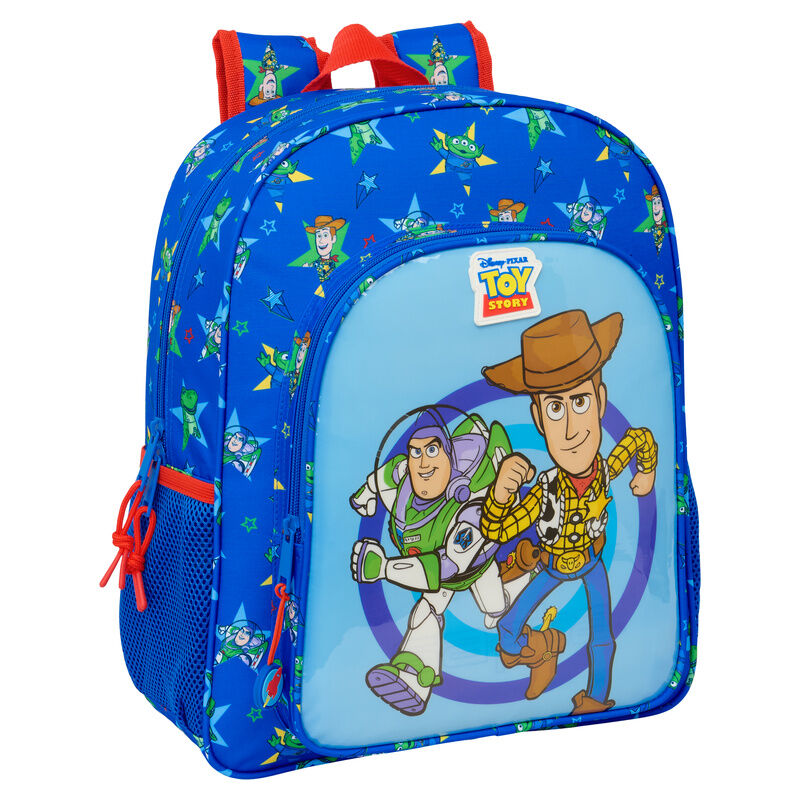 Mochila azul Toy Story con Woody y Buzz Lightyear
