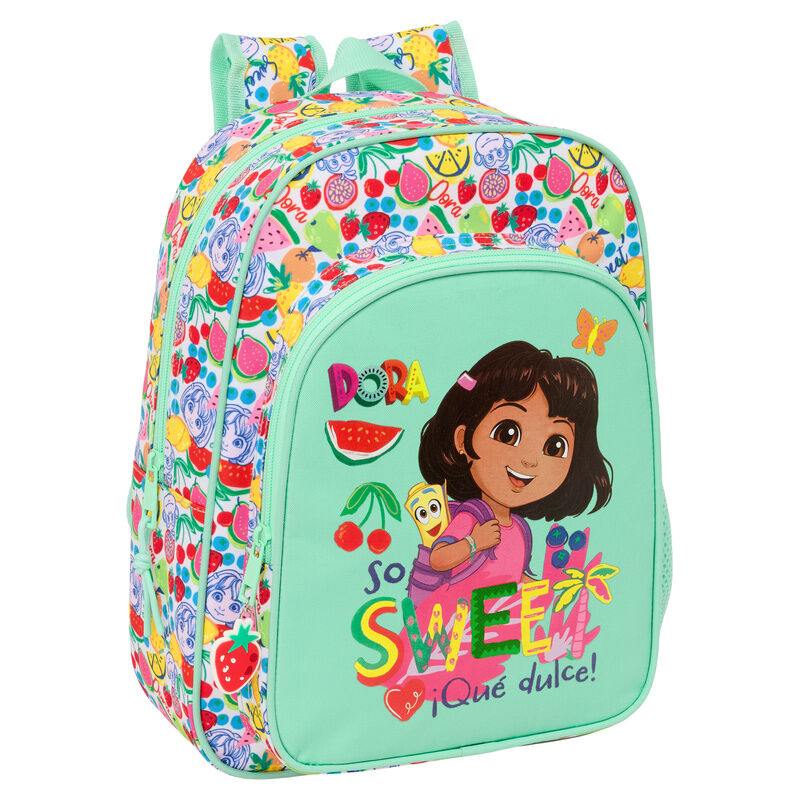 Mochila SAFTA de Dora la Exploradora con estampado de frutas