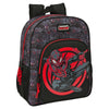 Mochila SAFTA de Miles Morales Spider-Man en negro y rojo