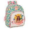 Mochila escolar de Vaiana Disney con estampado tropical