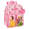 Mochila rosa Princesas Disney SAFTA de 34 cm