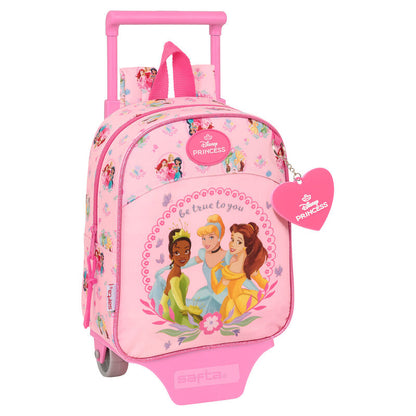 Trolley mochila rosa de Princesas Disney SAFTA