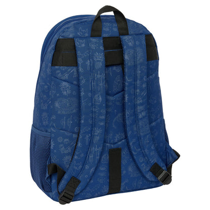 Mochila azul SAFTA de Cómo entrenar a tu dragón con ilustración de dragón - 2