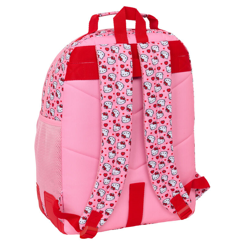 Mochila rosa SAFTA de Hello Kitty de 42 cm - 2