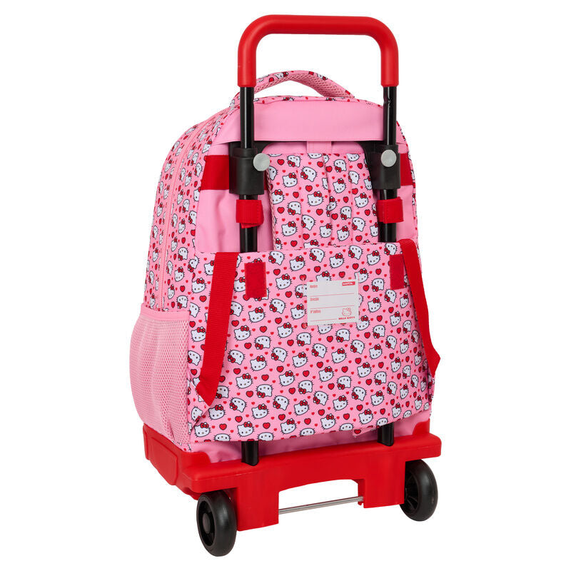 Trolley rosa Hello Kitty SAFTA de 45 cm con mochila extraíble - 2