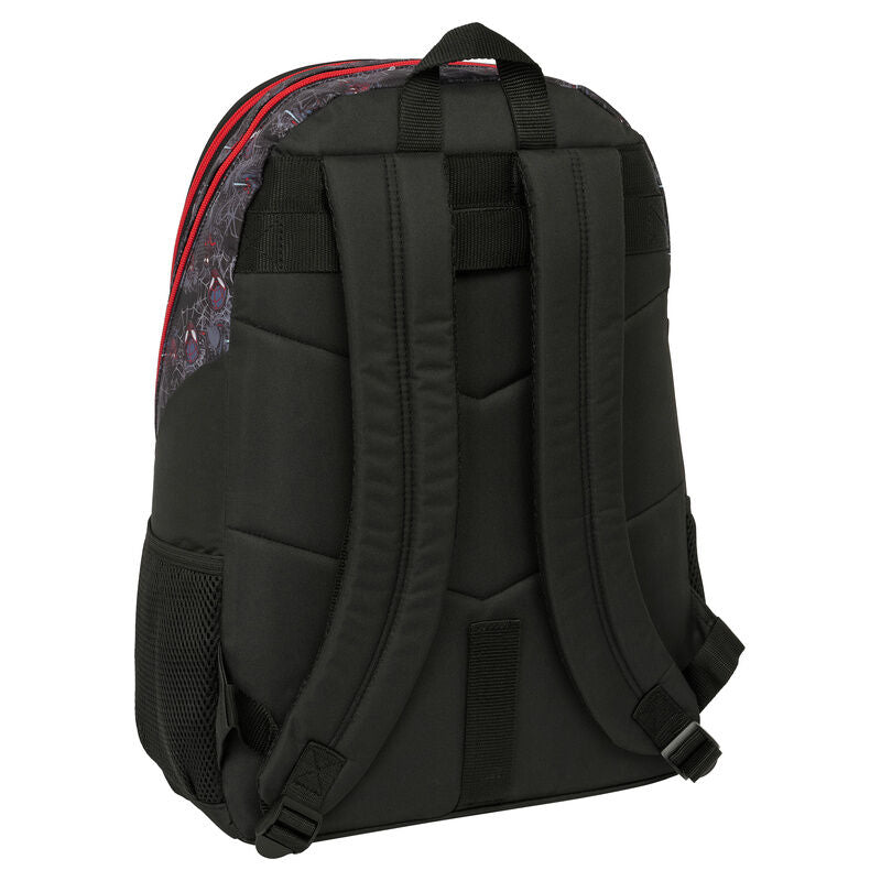 Mochila escolar negra y roja de Miles Morales Spider-Man - 2