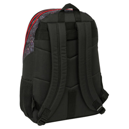 Mochila escolar negra y roja de Miles Morales Spider-Man - 2