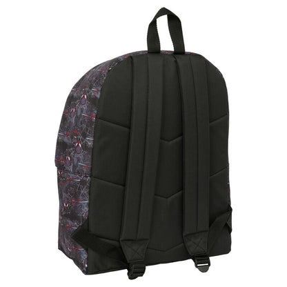 Mochila negra de Miles Morales Spider-Man Marvel con estampado de telarañas - 2