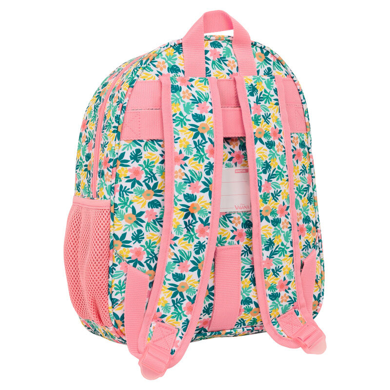 Mochila escolar de Vaiana Disney con estampado tropical - 2